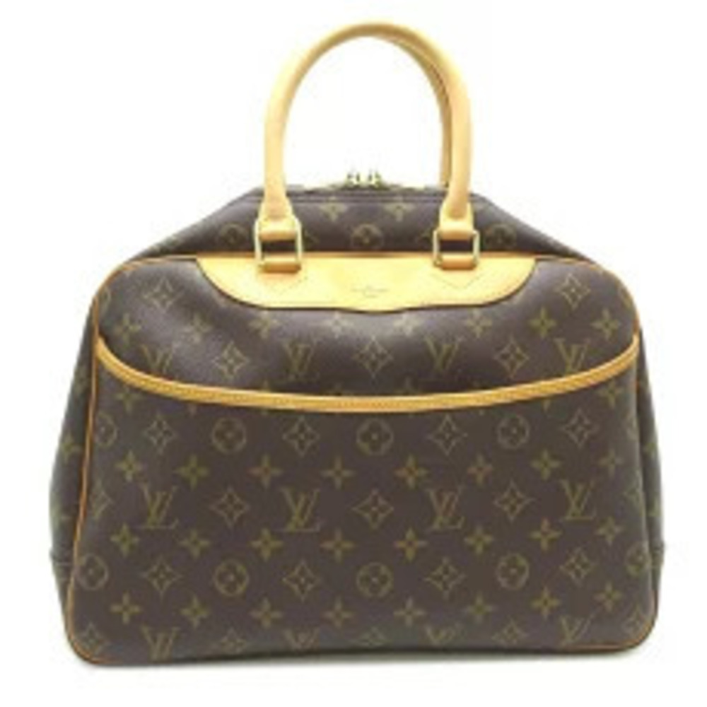 Louis Vuitton Deauville Boston Bag Monogram Brown